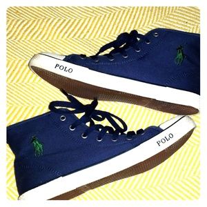 Navy Ralph Lauren Polo Sneakers